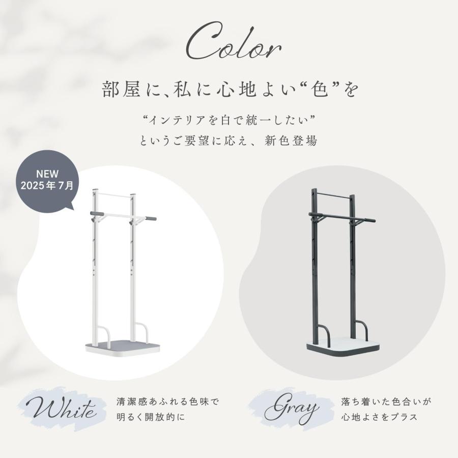 STEADY（ステディ） ぶら下がり健康器 懸垂バー 飾れる ハンガーラック