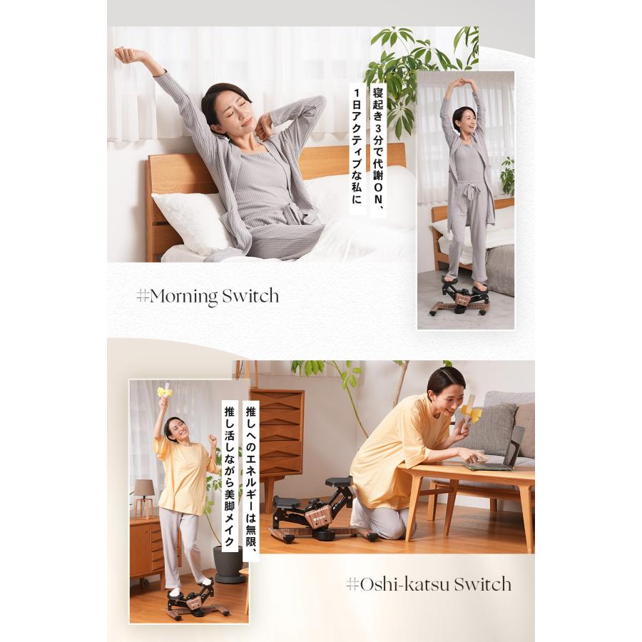 STEADY（ステディ） ツイストステッパー ステッパー 静音 3WAY 家庭用