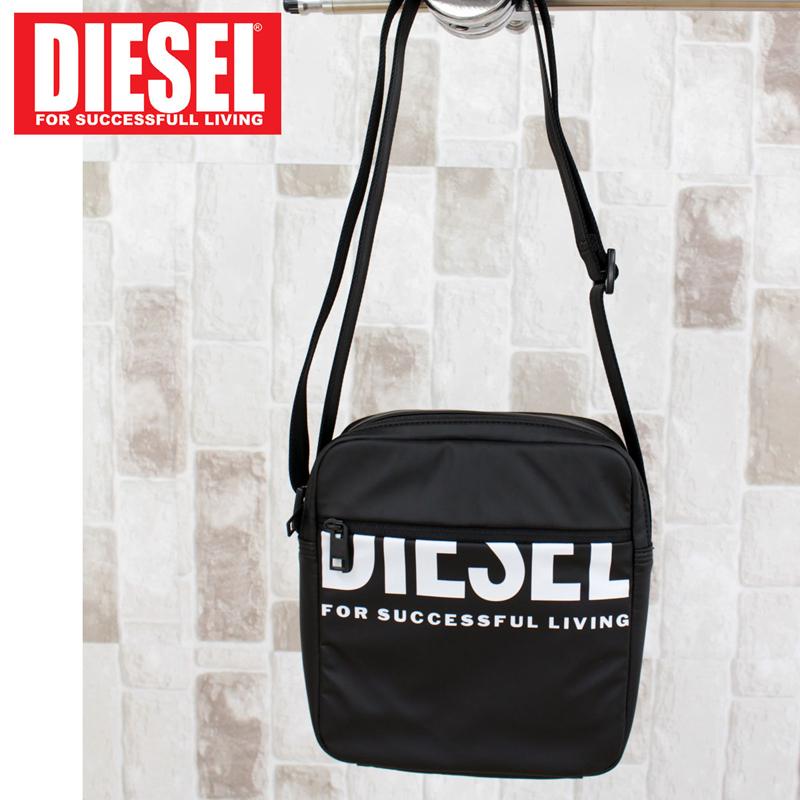 DIESEL（ディーゼル） ショルダーバッグ 縦型 バッグ ロゴ BOLDMESSAGE