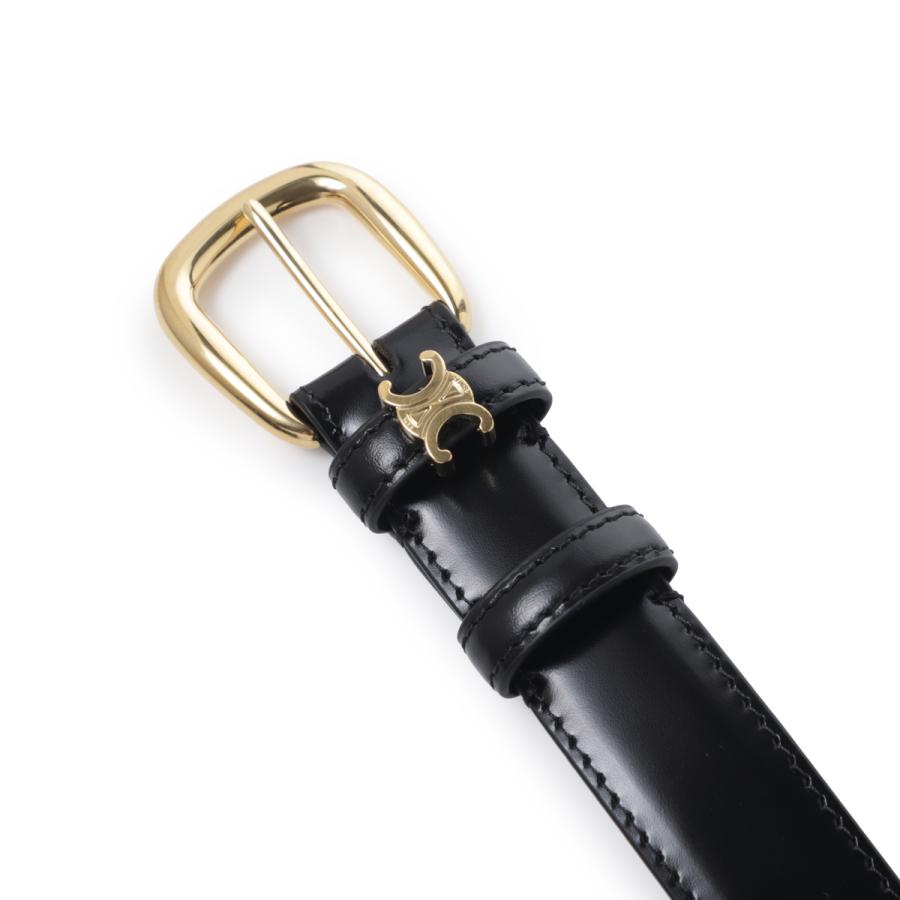 CELINE（セリーヌ） ベルト MEDIUM 25MM VIVIENNE BELT ブラック