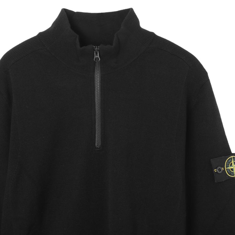 STONE ISLAND（ストーン アイランド） ハーフジップニット 521A1