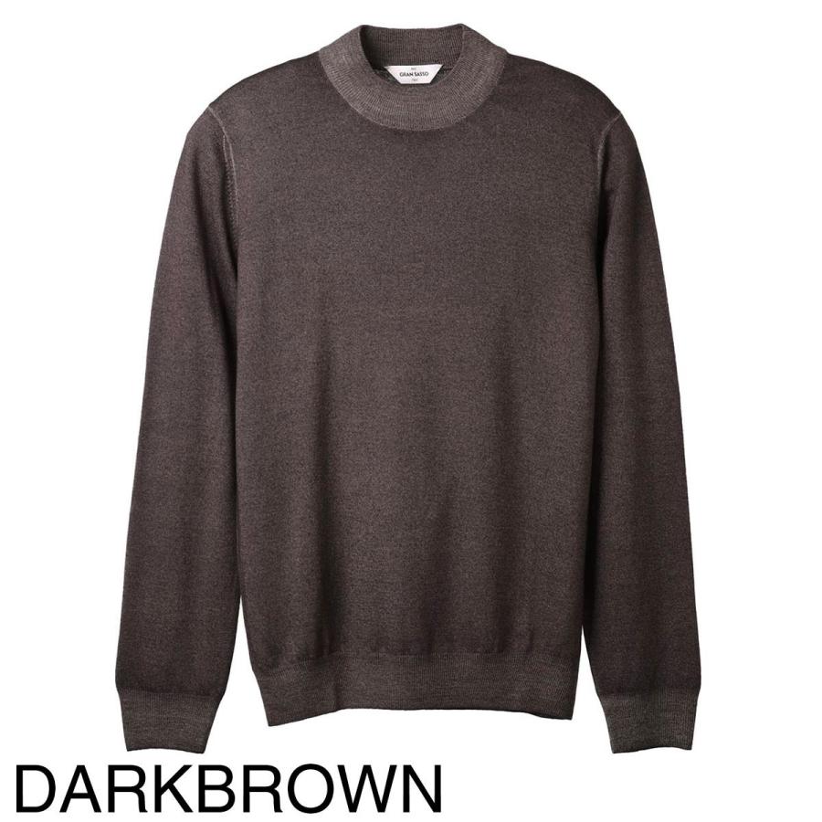Gran Sasso（グランサッソ） モックネック ニット LUPPETTO M/L
