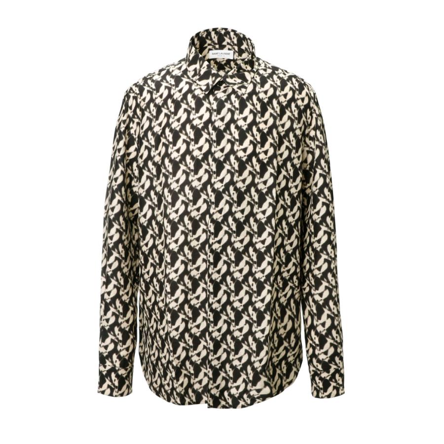 SAINT LAURENT サンローラン 長袖レギュラーカラーシャツ YVES COLLAR