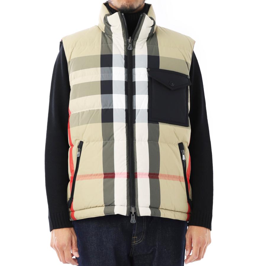 BURBERRY（バーバリー） ダウンベスト ベージュ メンズ 8032997