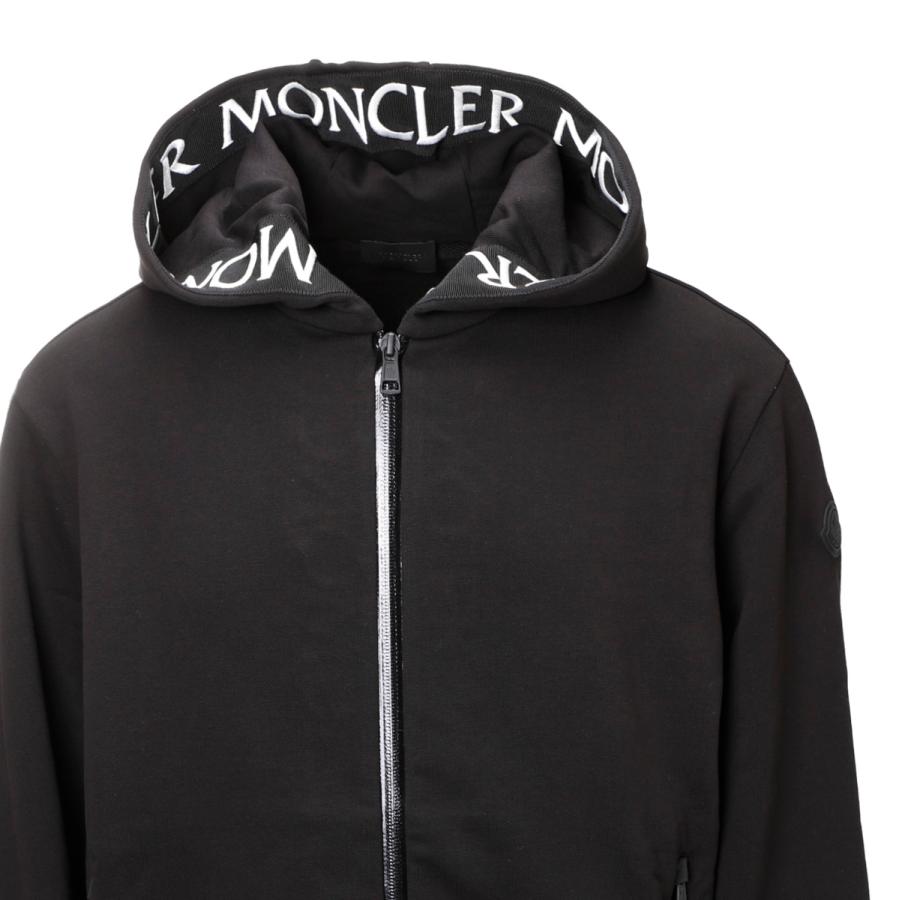 MONCLER（モンクレール） ジップアップパーカ ブラック メンズ 8g00035