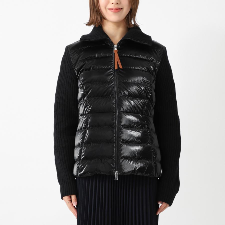 MONCLER（モンクレール） ダウン切り替え ジップアップ カーディガン