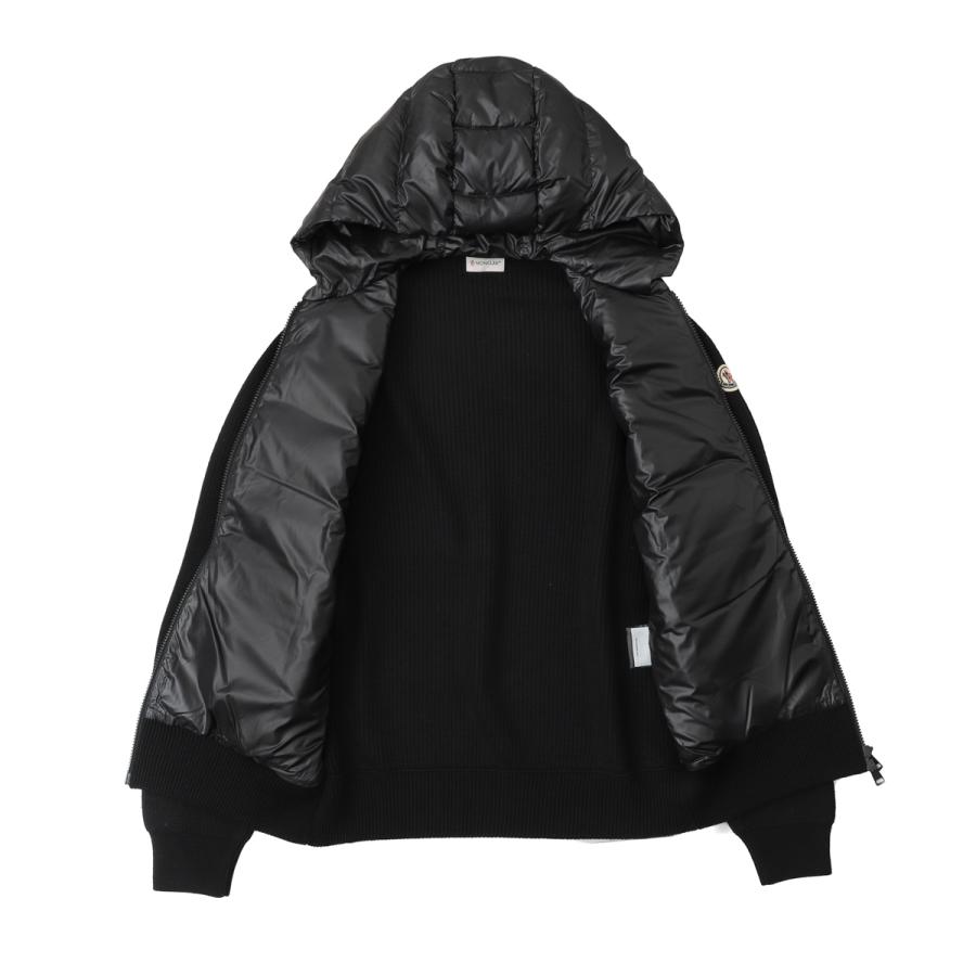 MONCLER（モンクレール） ダウン切り替え ジップアップ カーディガン
