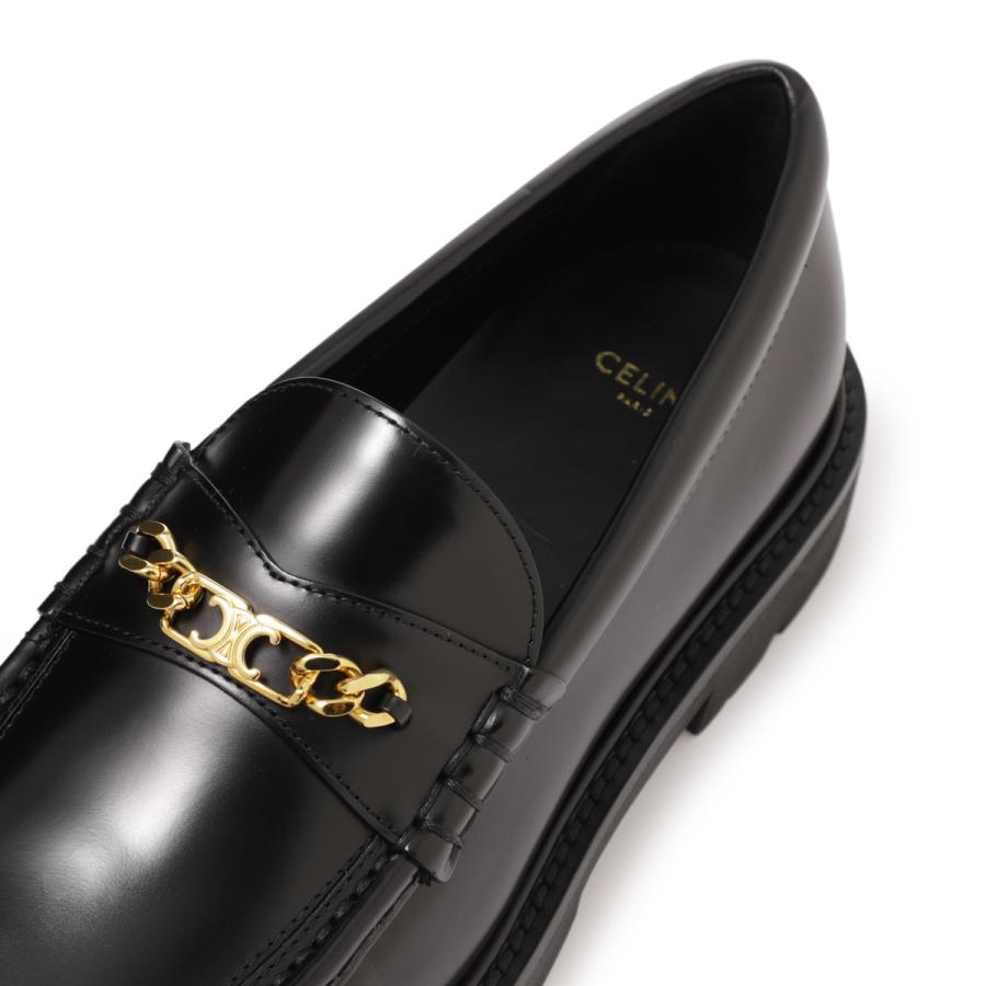 CELINE（セリーヌ） ローファー MARGARET TRIOMPHE CHAIN CHUNKY