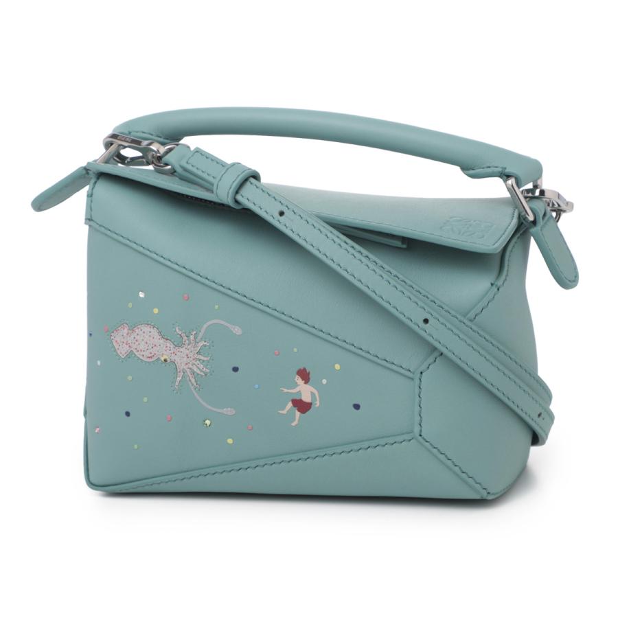 LOEWE（ロエベ） ハンドバッグ 3WAY PUZZLE EDGE MINI SQUID