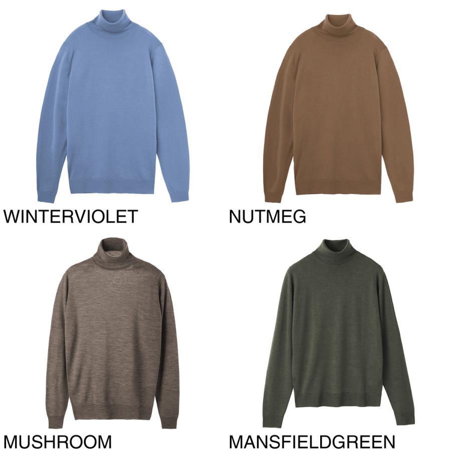 JOHN SMEDLEY（ジョンスメドレー） タートルネック ニット CHERWELL