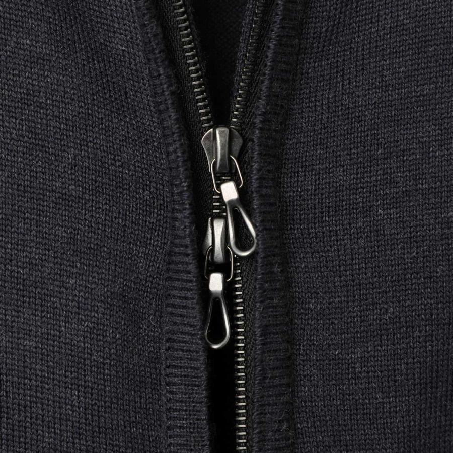 JOHN SMEDLEY（ジョンスメドレー） ジップアップニット CLAYGATE