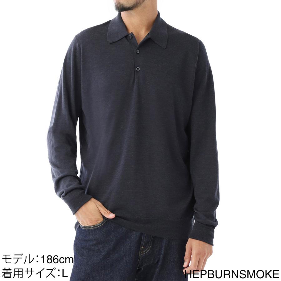 JOHN SMEDLEY（ジョンスメドレー） 長袖 ポロシャツ DORSET エクストラ