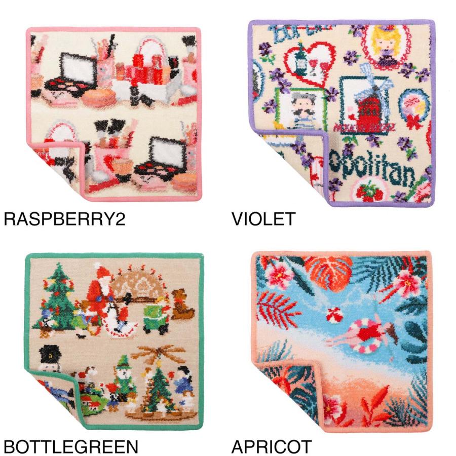 feiler（フェイラー） ハンカチ 25cm×25cm ミニタオル レディース aida