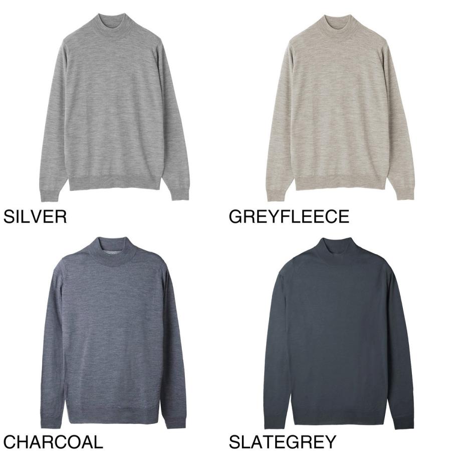 JOHN SMEDLEY（ジョンスメドレー） モックネック ニット HARCOURT