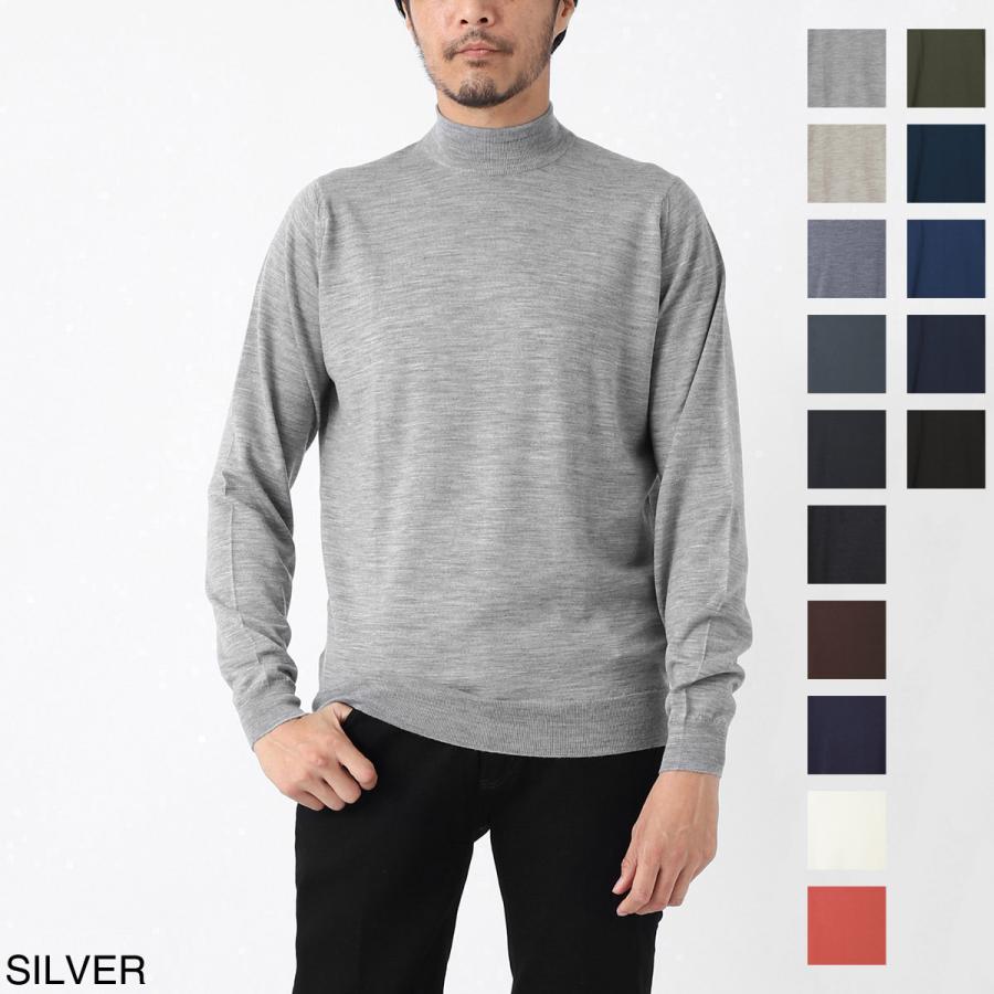 JOHN SMEDLEY（ジョンスメドレー） モックネック ニット HARCOURT