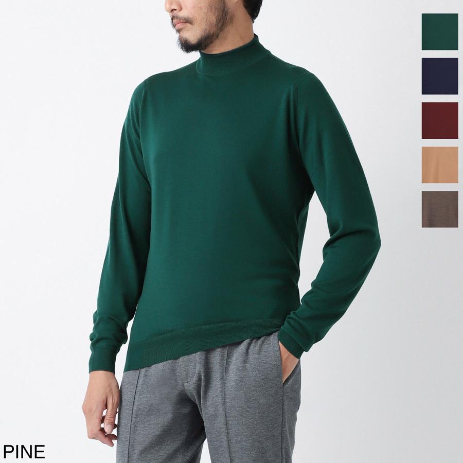 JOHN SMEDLEY（ジョンスメドレー） モックネック ニット HARCOURT