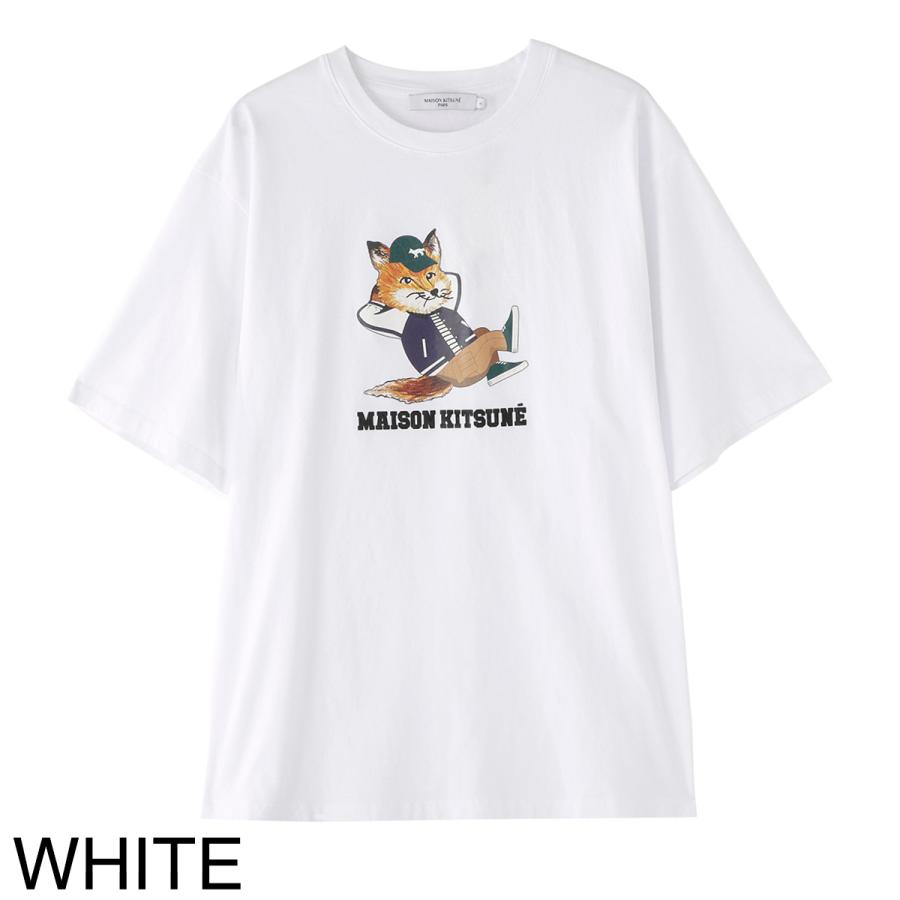 MAISON KITSUNE（メゾン キツネ） クルーネックTシャツ DRESSED FOX