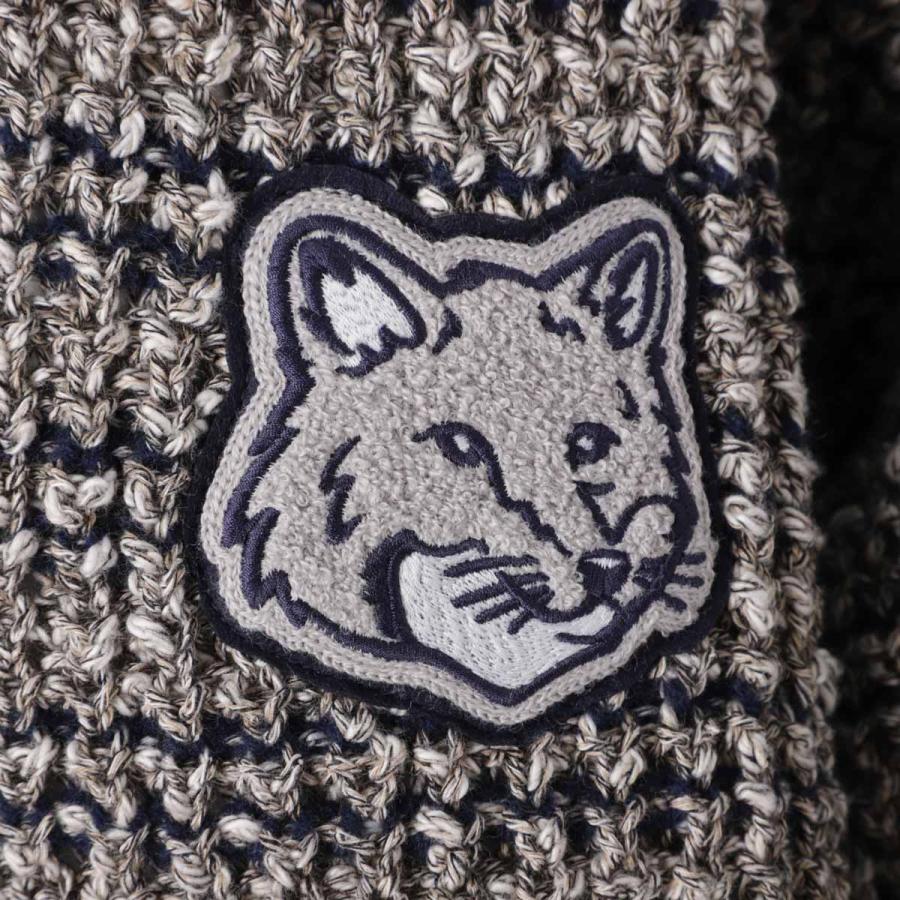 MAISON KITSUNE（メゾン キツネ） MAISON KITSUNE Vネック ニット BOLD