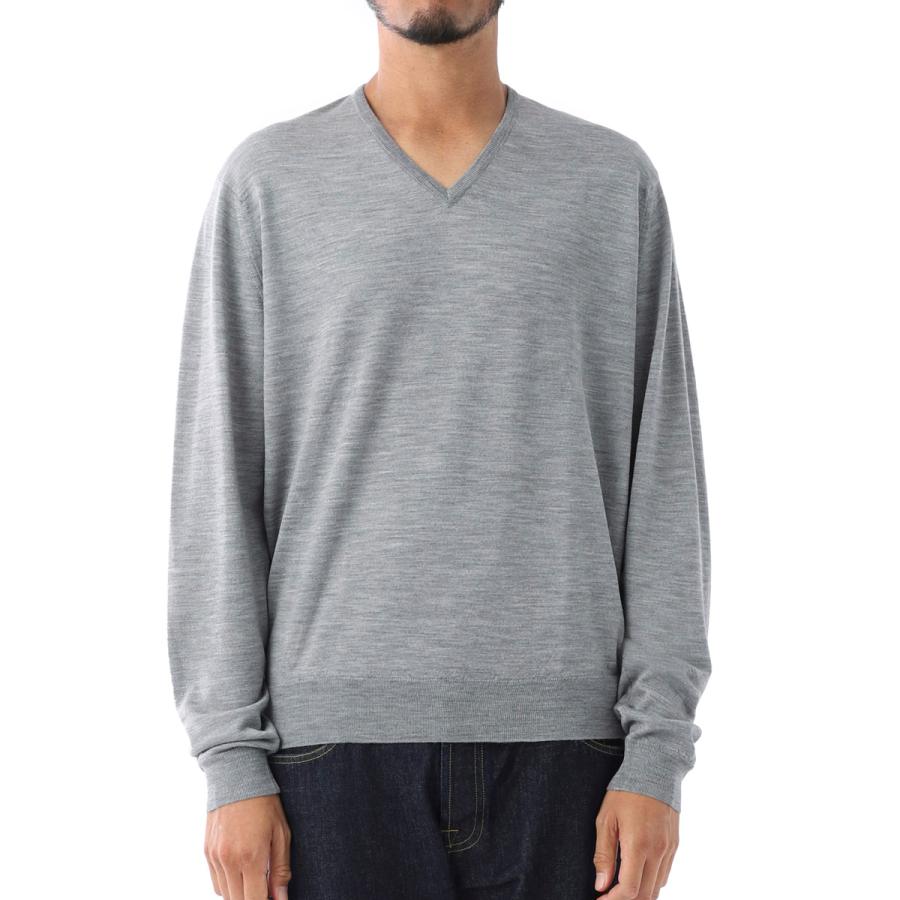 JOHN SMEDLEY（ジョンスメドレー） JOHN SMEDLEY Vネック ニット MANON