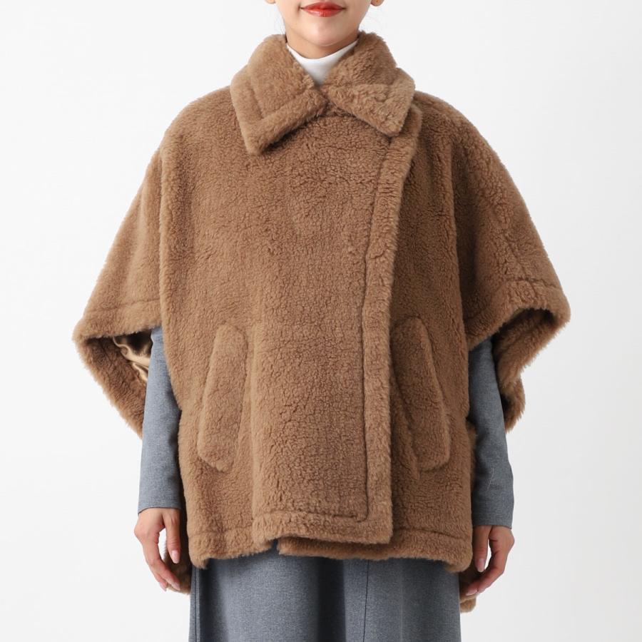 Max Mara（マックスマーラ） ケープ TEBE ポンチョ ブラウン