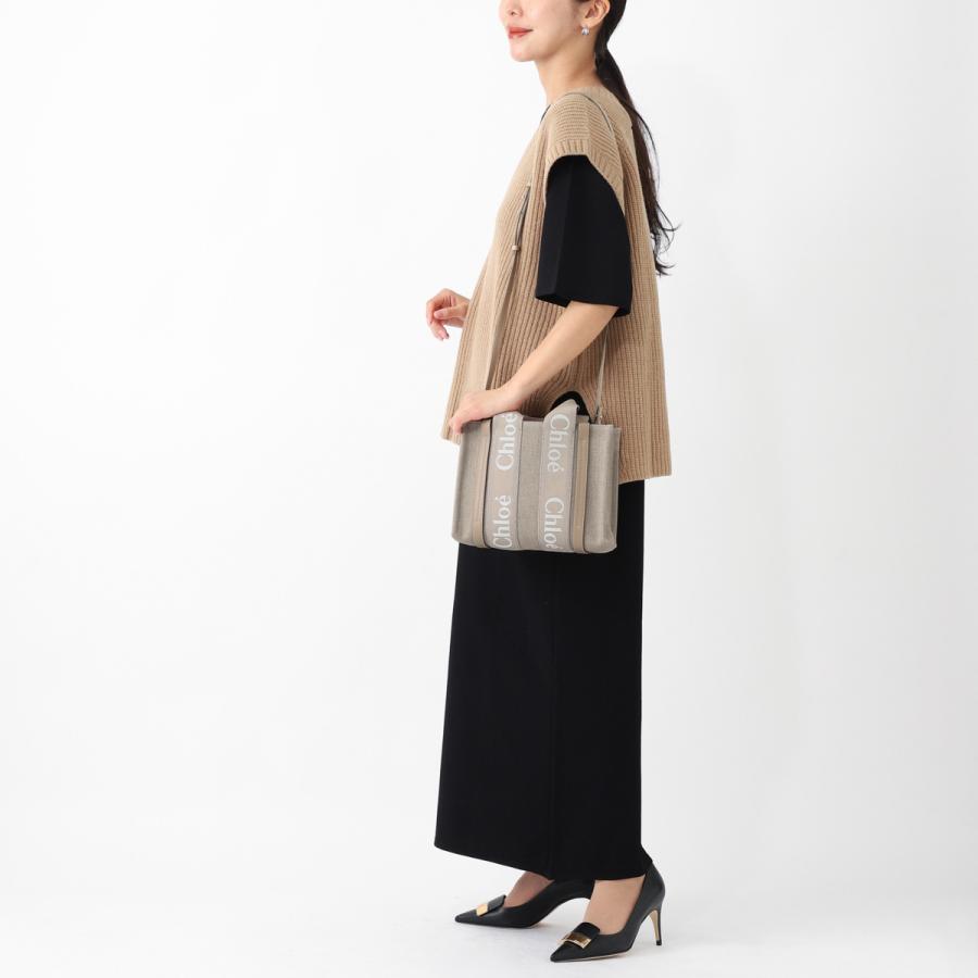 Chloe（クロエ） トートバッグ 2WAY WOODY SMALL レディース