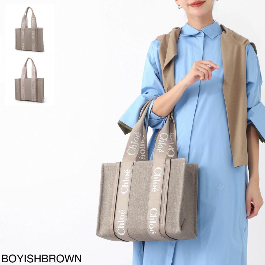 Chloe（クロエ） トートバッグ WOODY MEDIUM レディース chc23as383l17