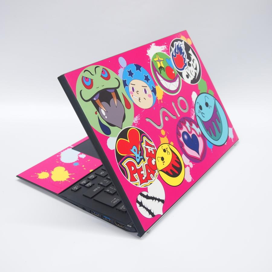 富士通 Lifebook AH30/DノートPC ステッカー装飾付き 富士通 Lifebook