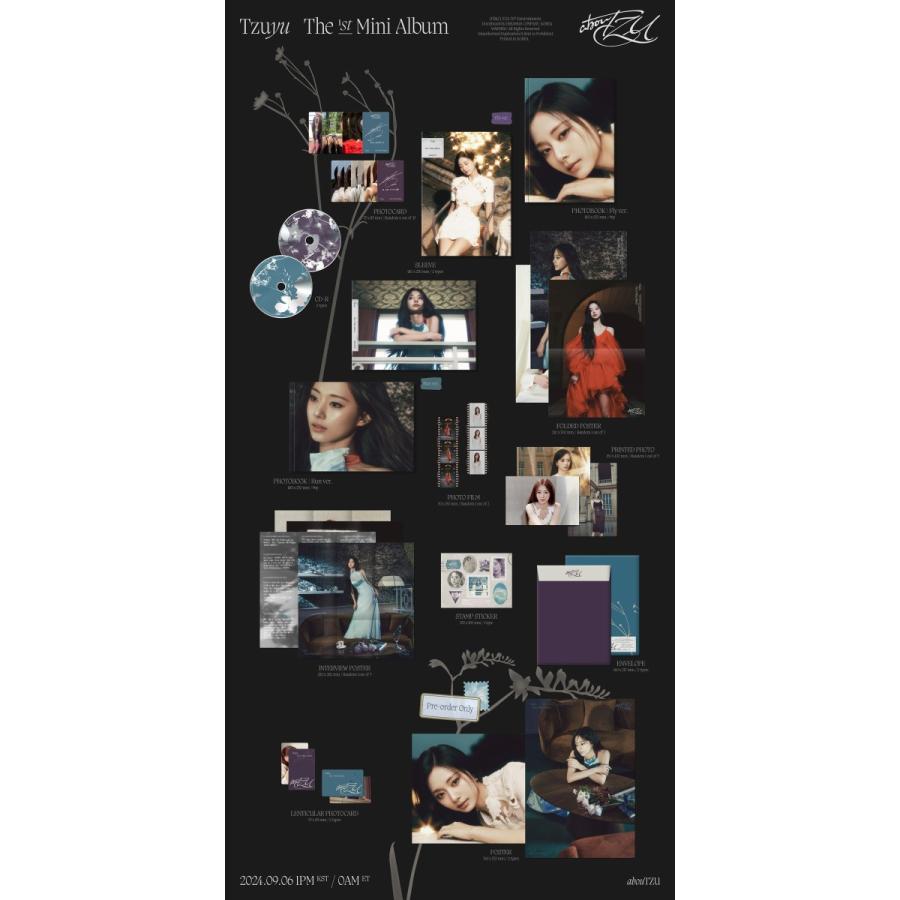 TWICE ツウィ 公式グッズ TZUYU - abouTZU / The 1st Mini Album