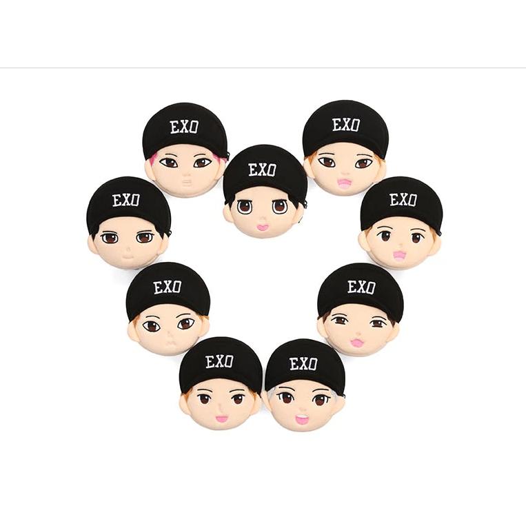 EXO 公式グッズ CHARACTER POUCH エクソ キャラクターポーチ 韓国 K