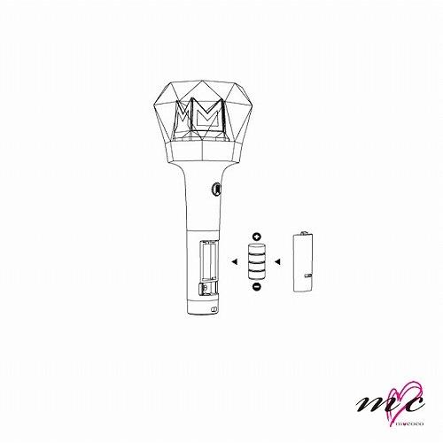 MONSTA X 公式 MINILIGHT KEYRING VER.2 モネク ミニライトキーリング