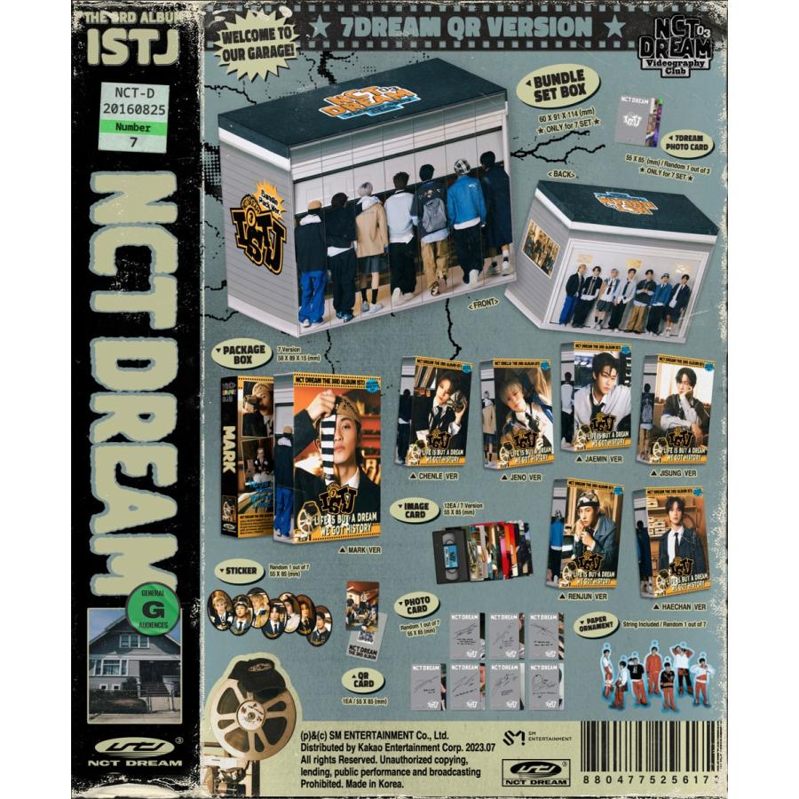 メンバー選択可] NCT DREAM 公式グッズ 3RD FULL ALBUM 