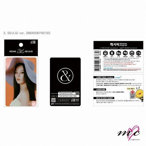 RED VELVET(IRENE&SEULGI) 公式グッズ CASHBEE CARD レッドベルベット