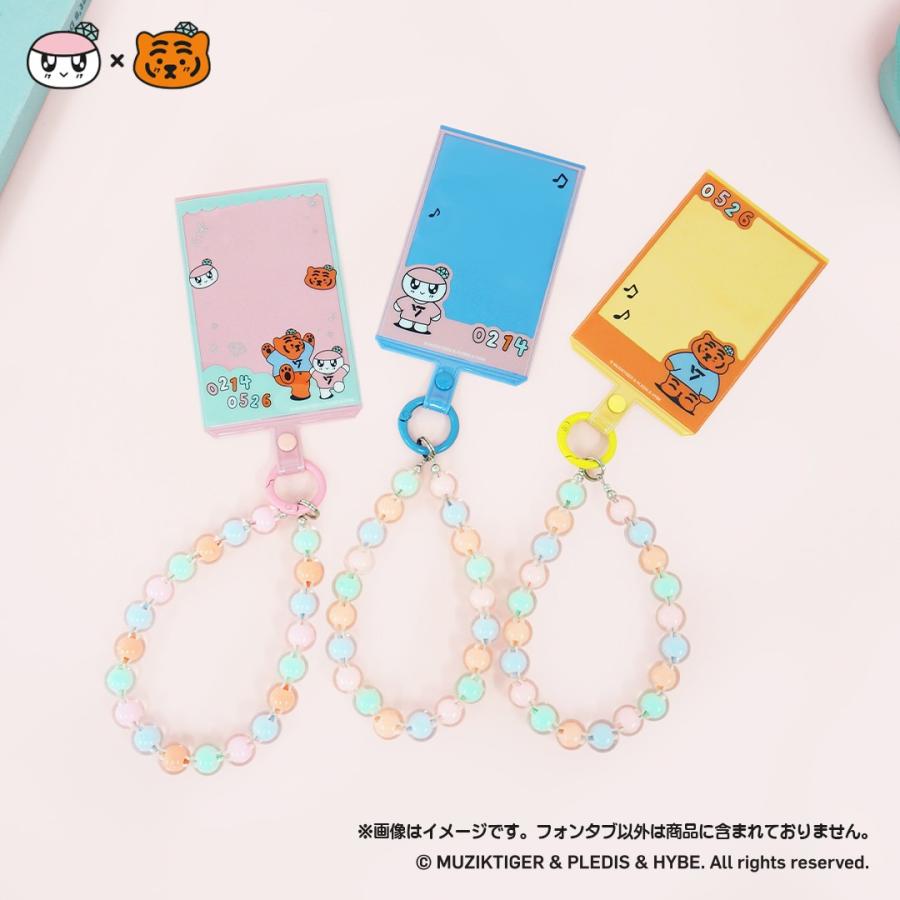 SEVENTEEN 公式グッズ BONGBONGEE x MUZIK TIGER フォンタブ トレカ