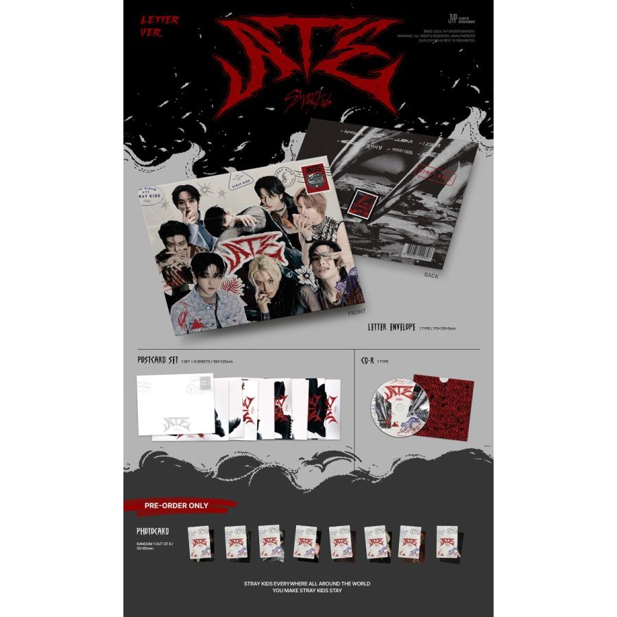 StrayKids 公式グッズ ATE (Letter Ver.) / MINI ALBUM アルバム CD