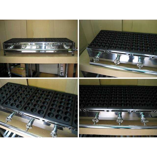 業務用 たこ焼き器 5丁掛 [28穴x5連] (都市ガス用) : MDS01 - 通販