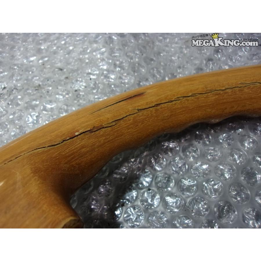 OBA オバ ステアリング ハンドル オバハン ウッド 約33cm 汎用 / 2S8