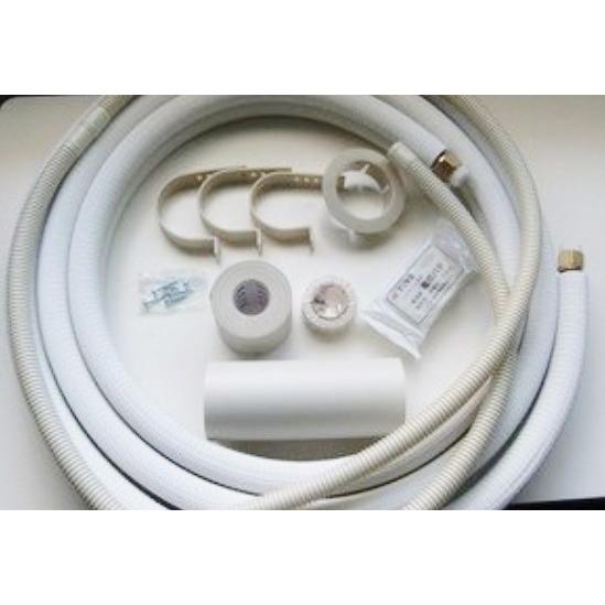 エアコン 取付 冷媒管 配管 ペアコイル2×4 新冷媒対応配管セット