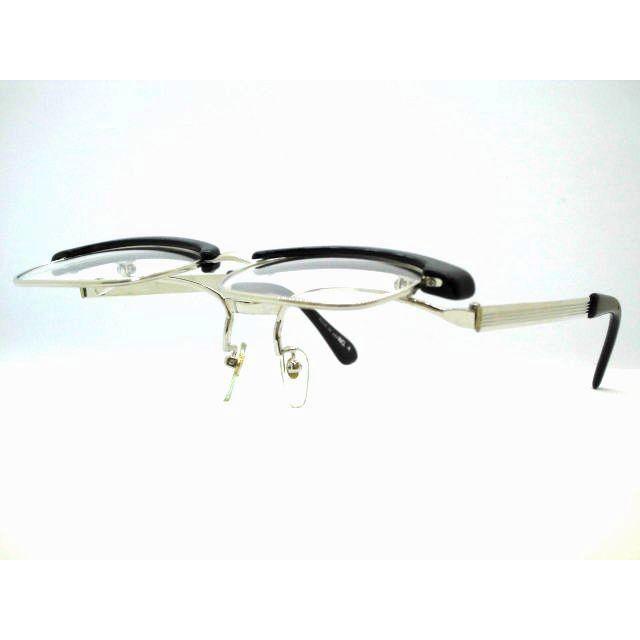 ハネ上げサーモントメガネ 日本製 ビンテージ跳ね上げブロー眼鏡 VOC