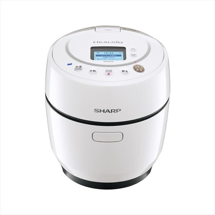 SHARP（シャープ） ヘルシオ ホットクック KN-HW10G B(ブラック系) W