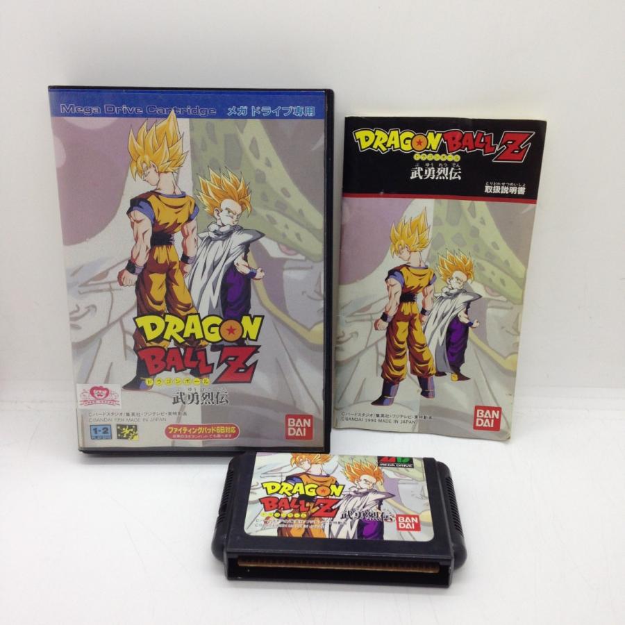ドラゴンボールZ 武勇烈伝/メガドライブ(MD)/中古/箱・説明書あり