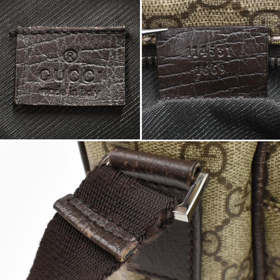 GG グッチ メッセンジャー ショルダーバッグ 114531 GGスプリーム