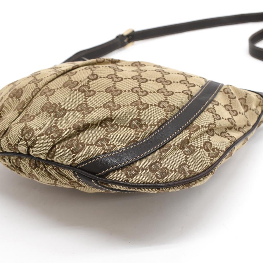 GGキャンバス グッチ アビー クロスボディ ショルダーバッグ 203257