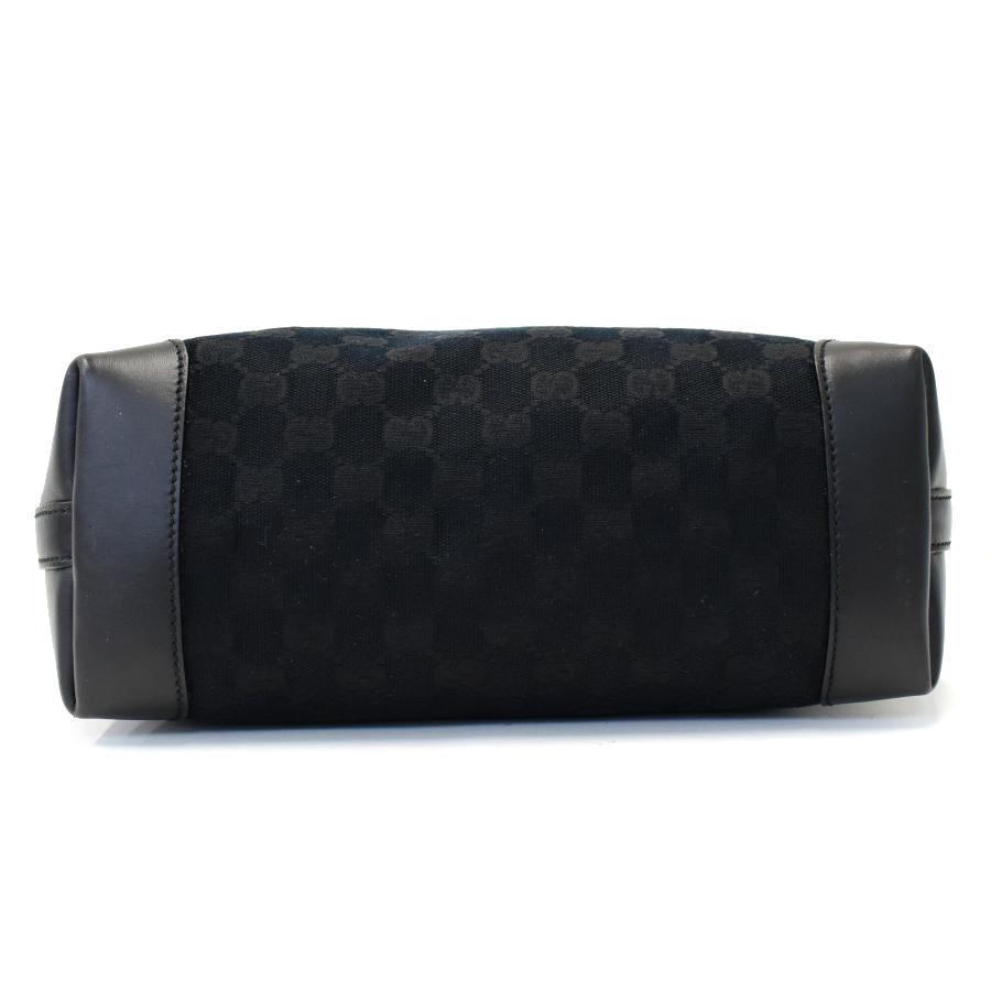 GUCCI（グッチ） トートバッグ ポーチ付 269878 GGキャンバス ブラック