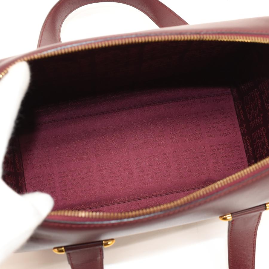 MUST DE CARTIER 新品同様 カルティエ ハンドバッグ マストライン