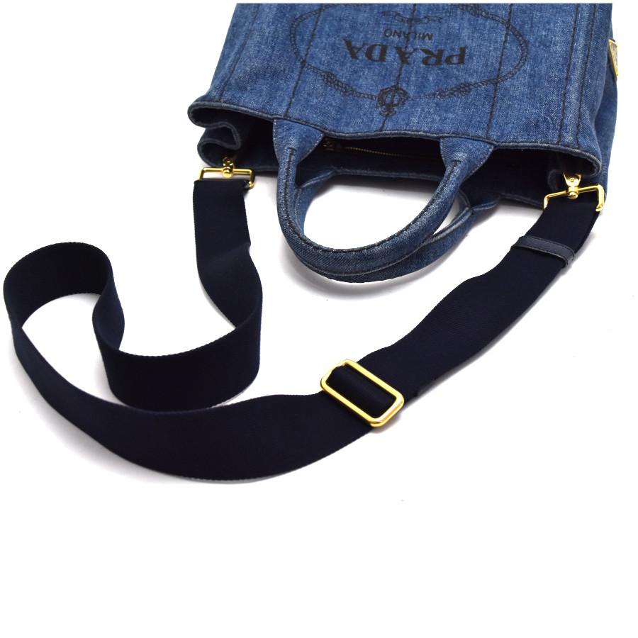 PRADA（プラダ） トートバッグ カナパミニ 2wayバッグ 1BG439 デニム