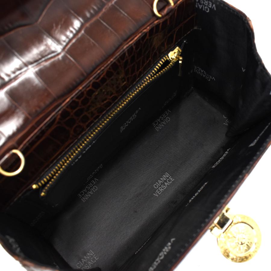 GIANNI VERSACE ジャンニヴェルサーチ 2wayハンドバッグ ショルダー