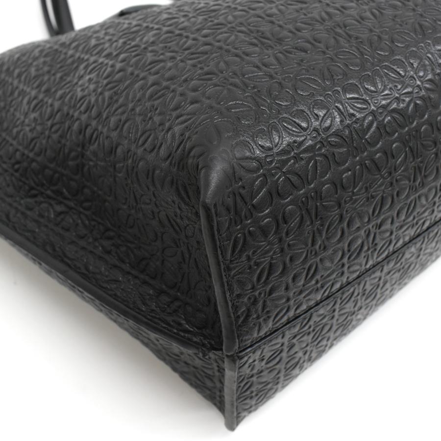 LOEWE（ロエベ） リピート アナグラム ショッパー トートバッグ レザー