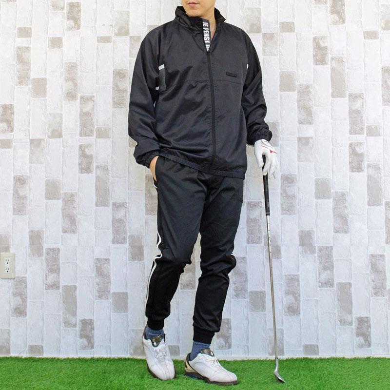 ゴルフ セットアップ 上下セット メンズ ゴルフウェア ナイロン