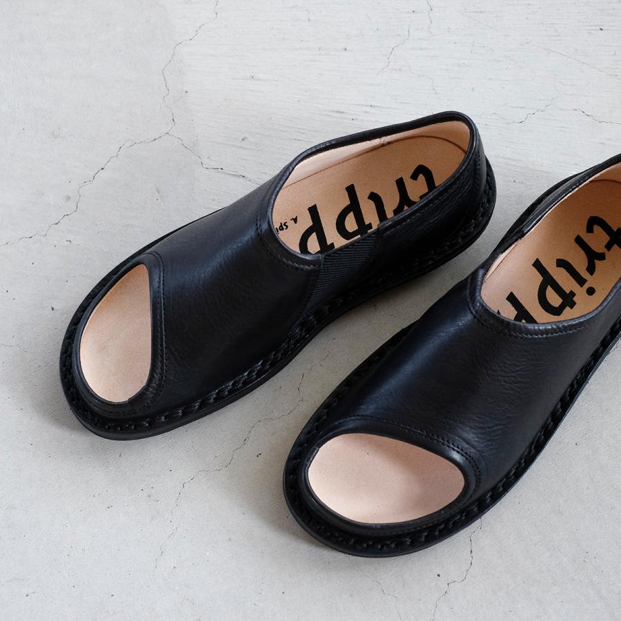 trippen（トリッペン） 2024ss 新作 トゥ ホール スリッポン “BASIN