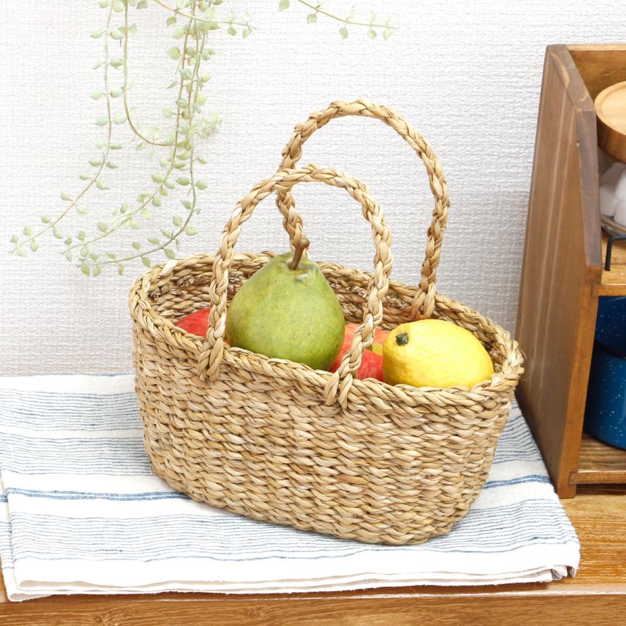 ホグラ ミニかごバッグ 舟形 M メルカド バッグ ミニ mini ミニトート